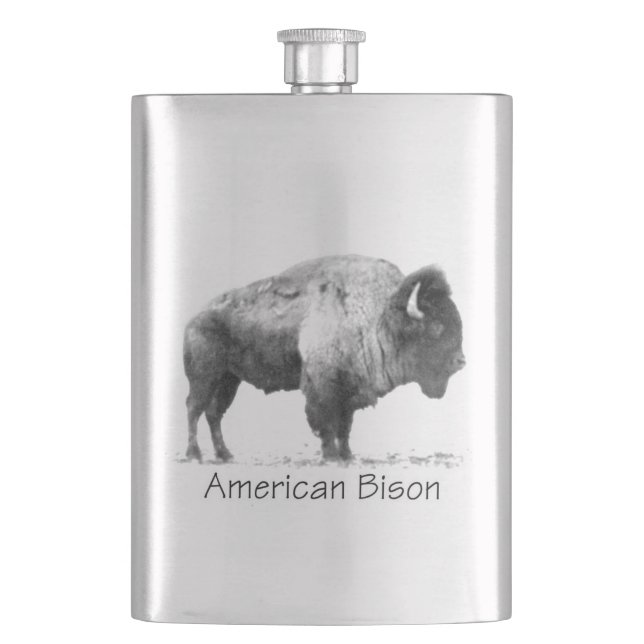Petaca American Bison (Anverso)