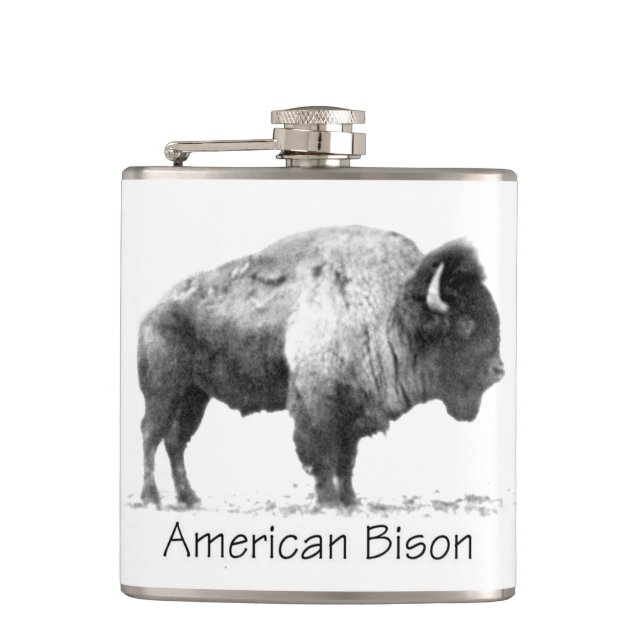 Petaca American Bison (Anverso)