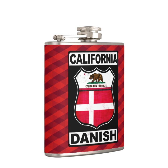 Petaca Americano danés Hipflask de California (Derecha)
