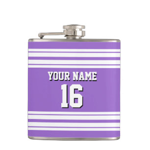Petaca Amethyst Purple Wht Team Jersey Personalizado Nomb