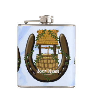 Petaca Amish Horseshoe WWWWell Flask