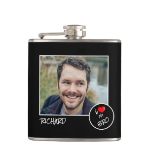 Petaca Amo a mi hermano, foto Personalizado - Personaliza
