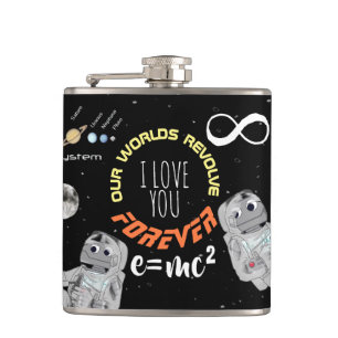 Petaca Amo divertida matemática en el espacio exterior as