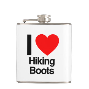 Petaca amo el caminar de botas