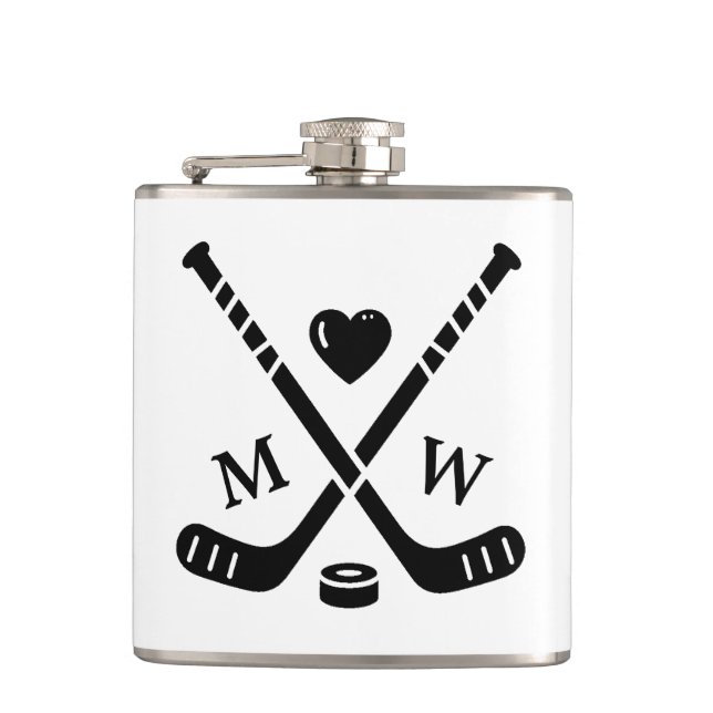 Petaca Amor de hockey (Anverso)