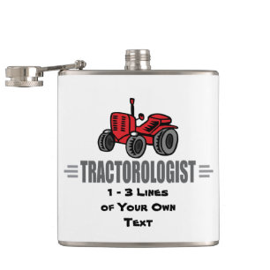 Petaca Amor divertido del tractor