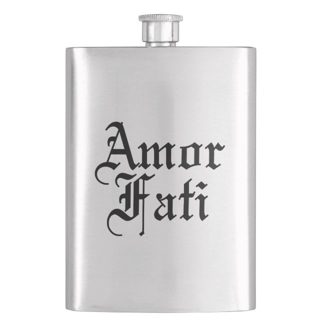 Petaca Amor Fati (Anverso)
