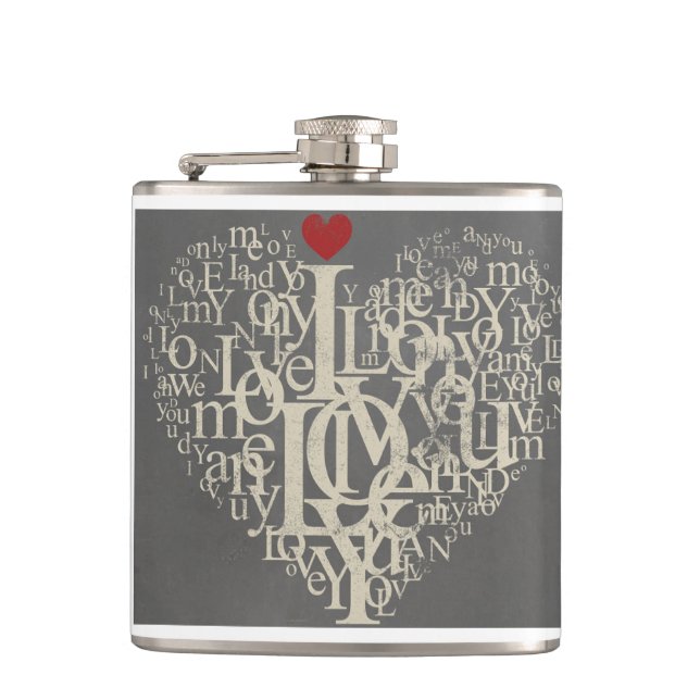 Petaca Amor Flask (Anverso)
