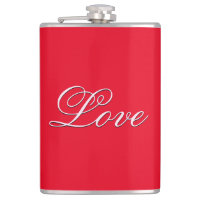 Amor Tendencia Boda Caligrafía Script Rojo