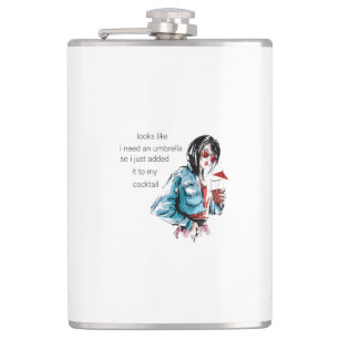 Petaca Añadido tarro de caramelo de paraguas