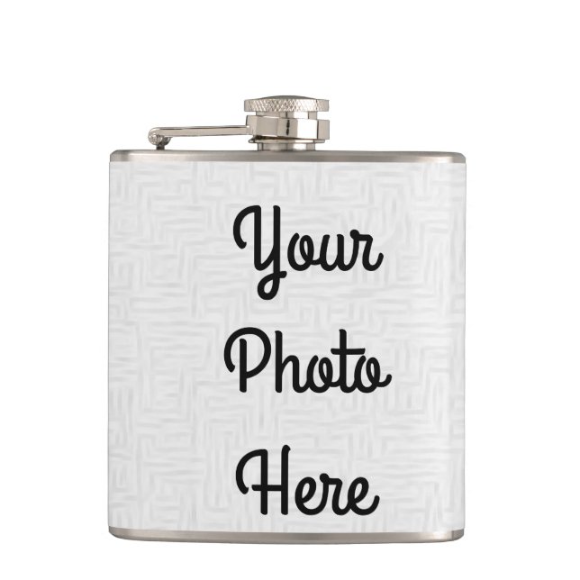 Petaca Añadir su foto/diseño - Hip Flask (Anverso)