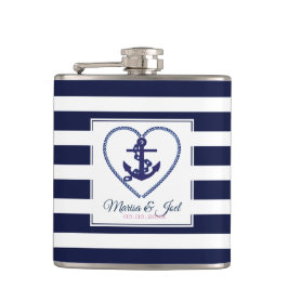 Petaca Anclaje Y Rayas