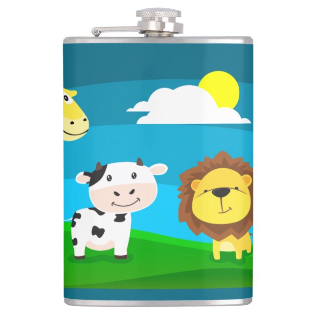 Petaca animales personalizados (Anverso)