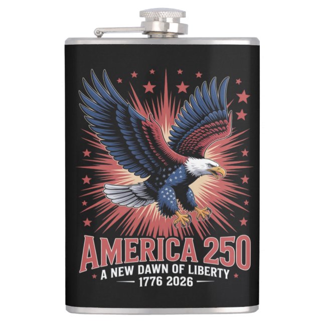 Petaca Aniversario 250 de América (Anverso)