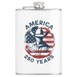 Petaca Aniversario 250 de América Vaquero 1776-2026