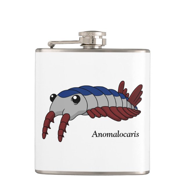 Petaca Anomalocaris - Animal prehistórico (Anverso)