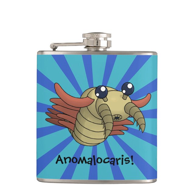 Petaca ¡Anomalocaris! El inusual camarón (Anverso)