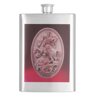 PETACA ANTIGUO CAMEO / SAINT GEORGE Y DRAGON MONOGRAM