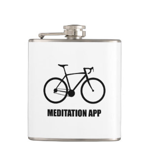 Petaca Aplicación de meditación en bicicleta