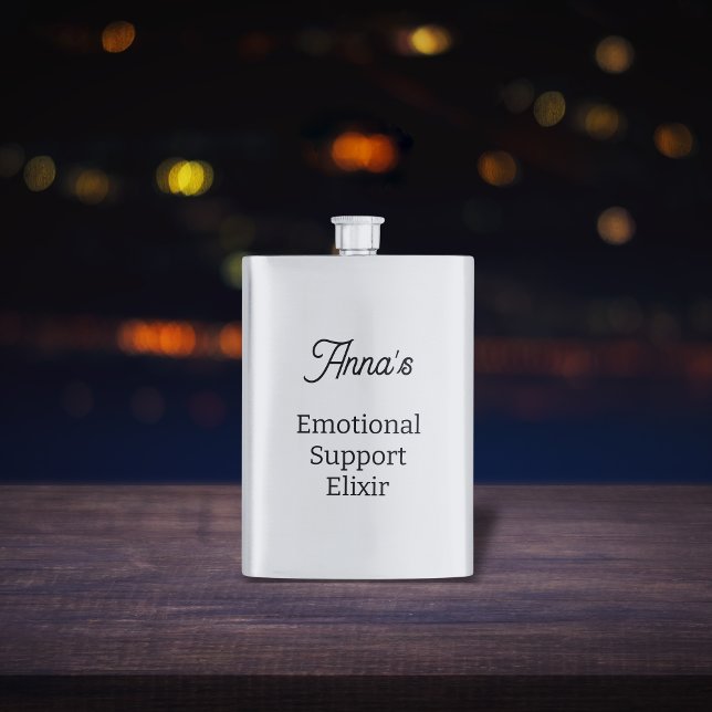 Petaca Apoyo Emocional (Classic Emotional Support Flask)