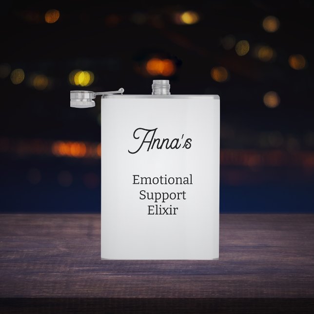 Petaca Apoyo Emocional (Hinged Emotional Support Flask)
