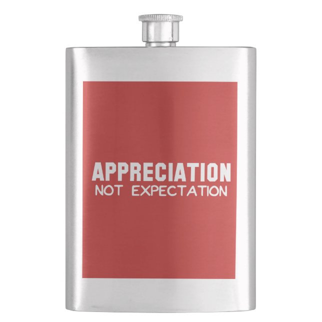 Petaca Apreciación No Expectativa (Anverso)