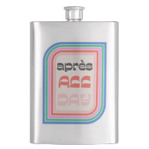 Après All Day 700 Retro Striped Type Classic Flask