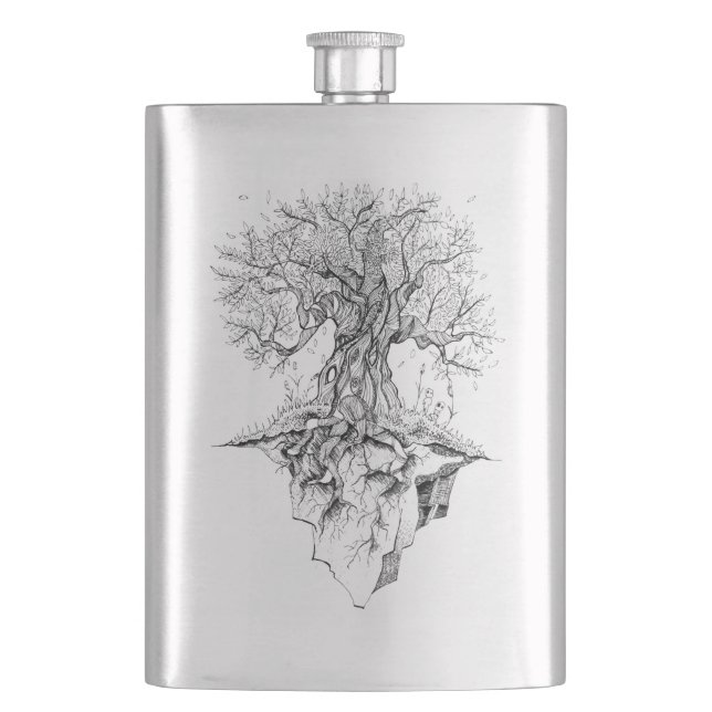 Petaca Árbol (Anverso)