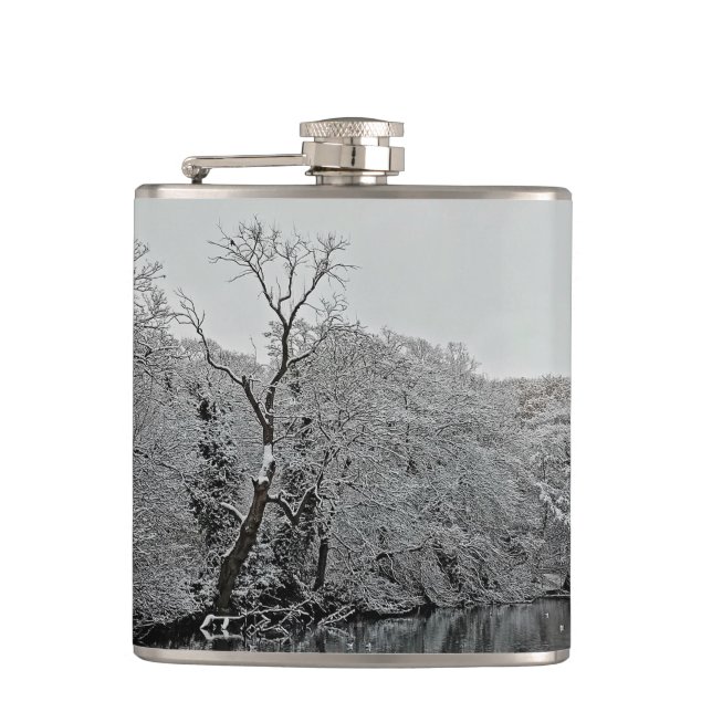 Petaca Árbol, al borde del agua (Anverso)