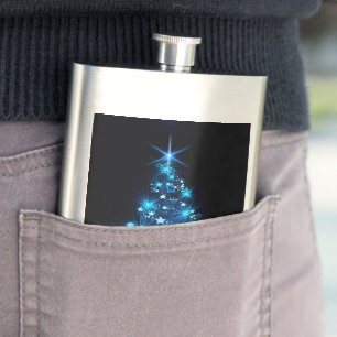 Petaca Árbol de Navidad estilizado y brillante de Slipper
