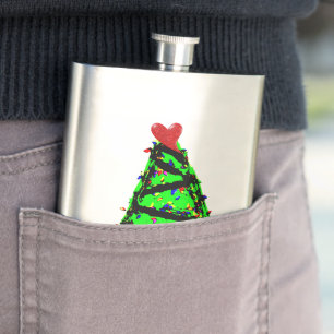 Petaca Árbol de Navidad punk