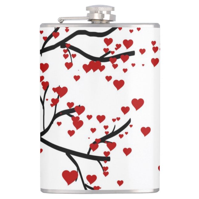 Petaca Árbol del corazón (Anverso)