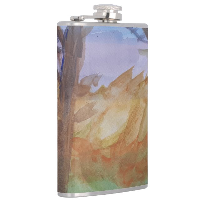 Petaca Árboles del atardecer (Derecha)