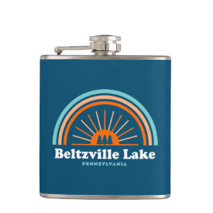 Petaca Arcoiris de Beltzville Lake Pennsylvania