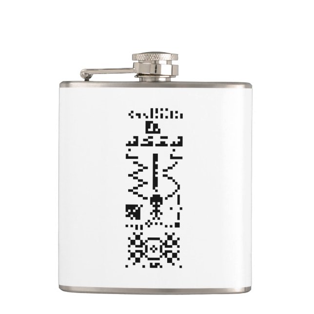 Petaca Arecibo Binary Message Reply (Anverso)
