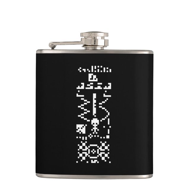 Petaca Arecibo Binary Message Reply (Anverso)