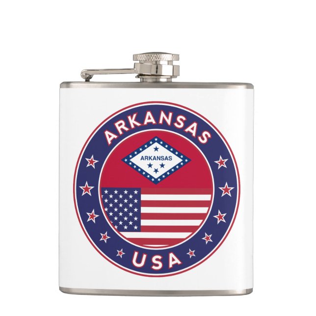 Petaca Arkansas (Anverso)