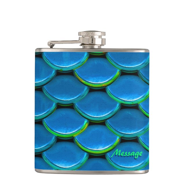 Petaca Armadura de Sci-Fi Envuelto (Anverso)