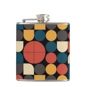 Petaca Armonía de geometría pura Bauhaus