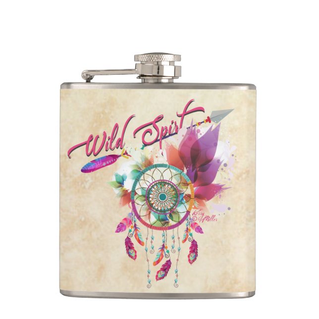 Petaca Arrow Y Dream Catcher (Anverso)