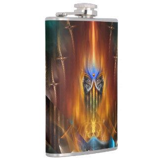 Petaca Arsencia Diosa Dorada Razor Cut 8oz Vinyl Flask