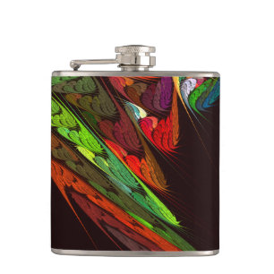 Petaca Arte abstracto de Chameleon