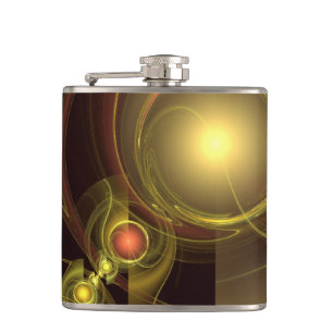 Petaca Arte abstracto de conexión íntima