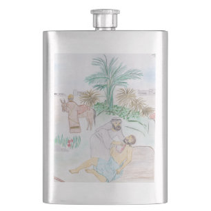 Petaca Arte cristiano El buen samaritano