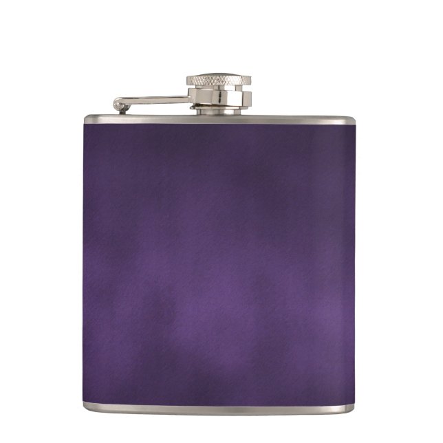 Petaca Arte de fondo ombre gótico violeta (Anverso)