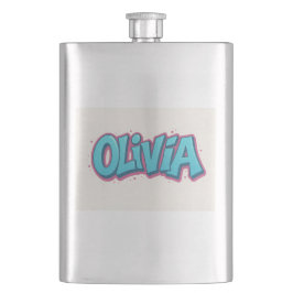 Petaca Arte del nombre Olivia
