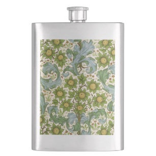 Petaca Arte Nouveau del patrón del huerto de William Morr