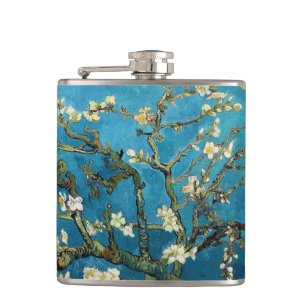 Petaca Arte vintage El almendro en flor Van Gogh