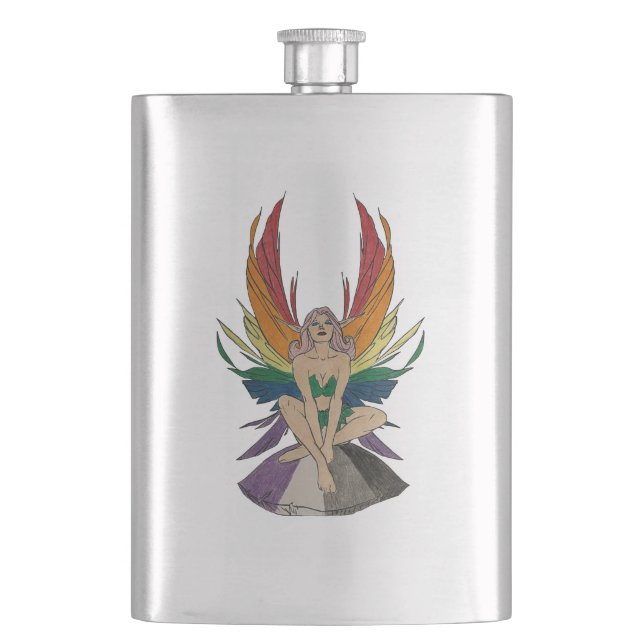 Petaca Asexual Faerie (Anverso)