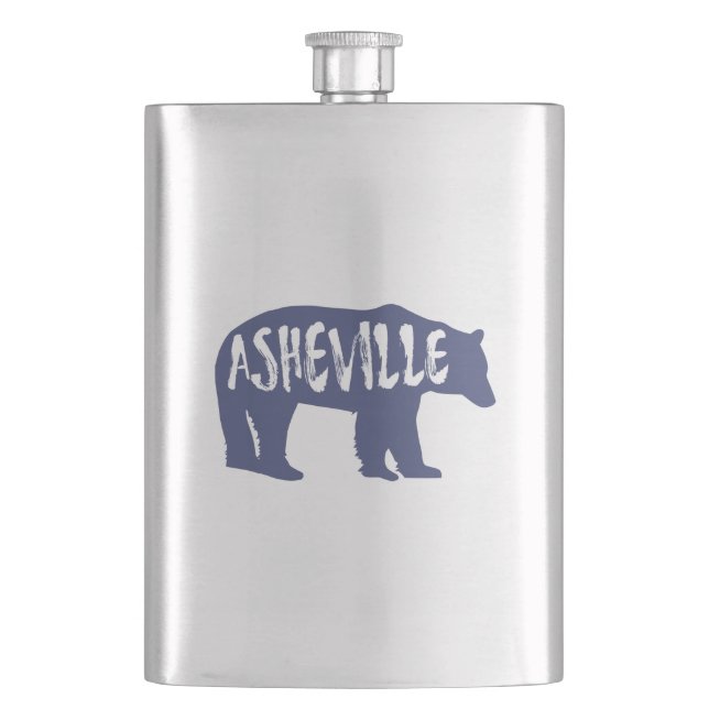 Petaca Asheville Bear (Anverso)